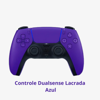 Controle Azul Cromado